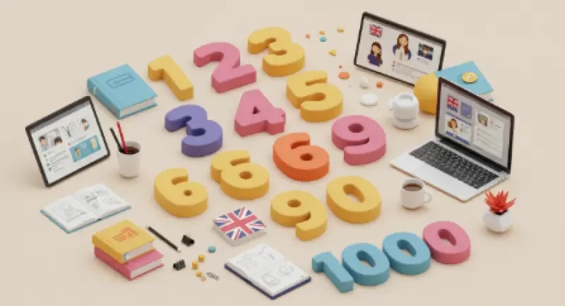 Aprenda os números em inglês de 1 a 100