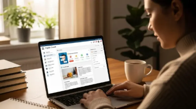 Palavras em inglês e português