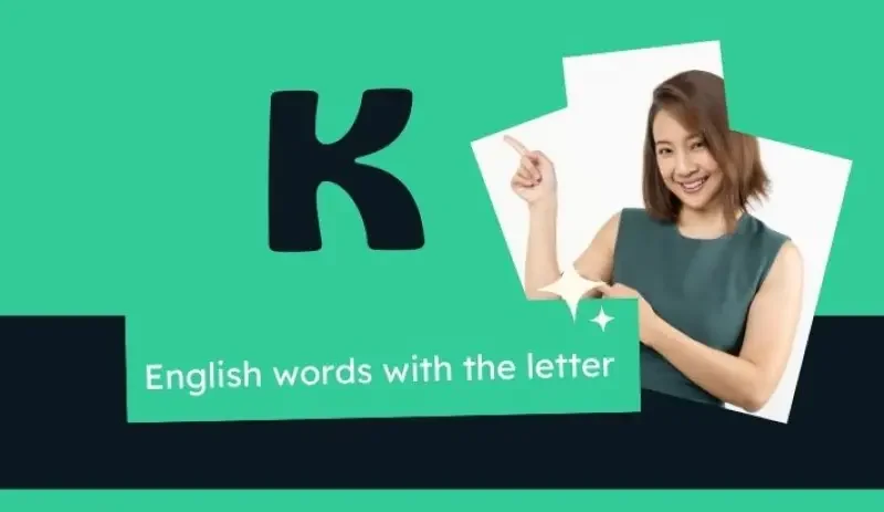 palavras em inglês com K palavras em inglês com K