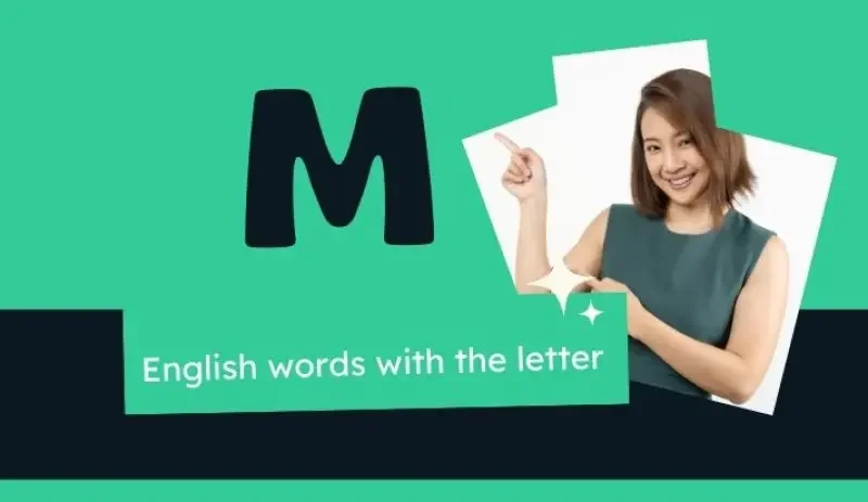 Palavras em inglês com a letra M