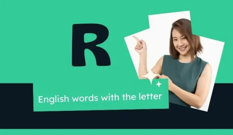 Palavras em inglês com a letra R
