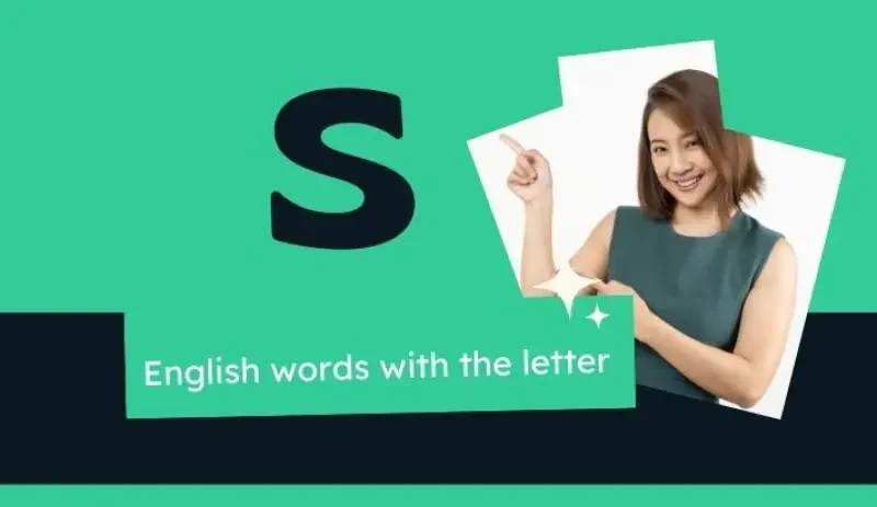 Palavras em inglês com a letra S