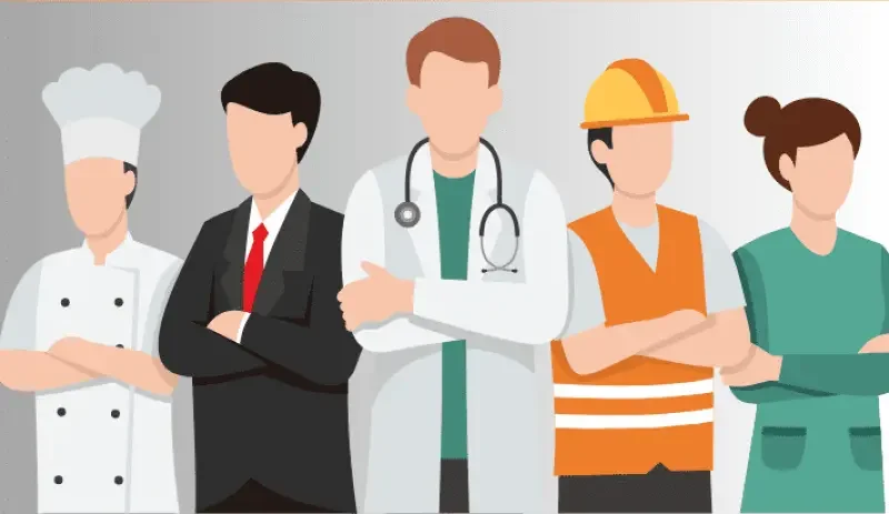 Nome das profissões em inglês