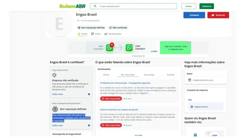 Engoo é confiável