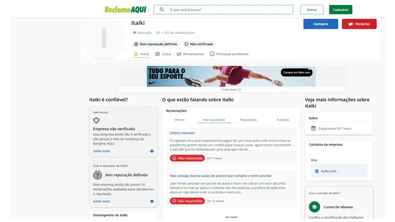 Italki é confiável